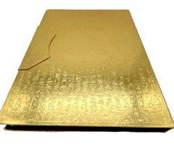 YUGIOH! Master Collection 1 EMPTY Portfolio GOLD Millennium Puzzle - Image 2