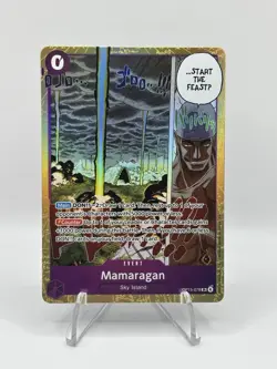 One Piece CCG Mamaragan OP15-078 SR - English - PACK FRESH MINT - Image 1