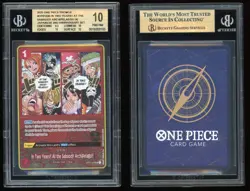 2025 ONE PIECE JAPANESE 2ND ANNIVERSARY ENG OP01-030 SABAODY ARCHIPELAGO BGS 10 - Image 3