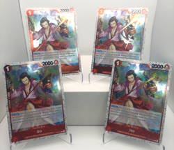 Izo Playset - OP03-003 x4 - PRB-01 Jolly Roger Reprint - One Piece TCG - Image 1