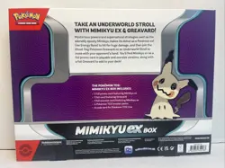 Pokemon TCG Mimikyu EX Collection Box Brand New Sealed 820650852183 - Image 2