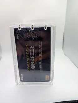 One Piece OP-01 Romance Dawn SEALED Booster Box English White Bottom w/ Acrylic - Image 2