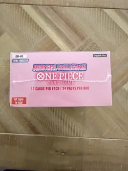 One Piece TCG EB01 Extra Booster Memorial Collection ENGLISH SEALED - Image 3