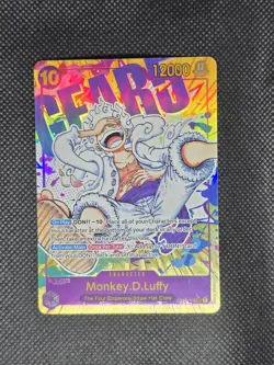 Monkey.D.Luffy (119) (Alternate Art) OP05-119 Awakening of the New Era Foil - Image 2