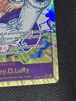 Monkey.D.Luffy (119) (Alternate Art) OP05-119 Awakening of the New Era Foil - Image 5