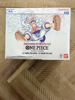 One Piece OP-05 Awakening of the New Era Booster Box Sealed English 810059783546 - Image 1