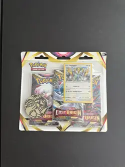 Pokemon TCG Lost Origin 3 Pack Blister BRAND NEW SEALED Regigigas - Image 1