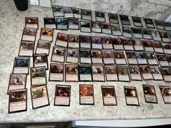 MTG XL Minotaur Commander Style Magic The Gathering Card Lot (Low Dupes) - Image 2