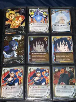 send offers Naruto original TCG Super Rare MINT card binder/lot - Image 2