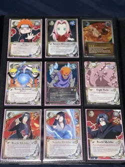 send offers Naruto original TCG Super Rare MINT card binder/lot - Image 4