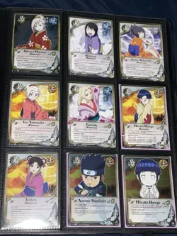 send offers Naruto original TCG Super Rare MINT card binder/lot - Image 5