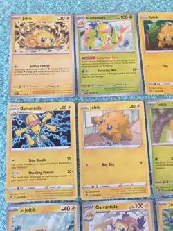 JOLTIK & GALVANTULA BUNDLE OF POKEMON CARDS - Image 2