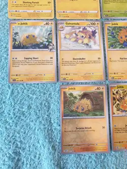 JOLTIK & GALVANTULA BUNDLE OF POKEMON CARDS - Image 4