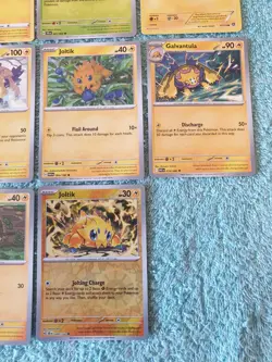 JOLTIK & GALVANTULA BUNDLE OF POKEMON CARDS - Image 5