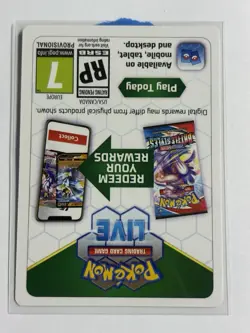 OC Error Pokemon TCG Misprint Code Card Fusion Strike Miscut - Image 2