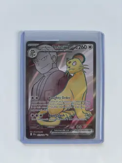 Pokemon Team Rockets Persian EX Destined Rivals Card 219/182 NM Condition - Image 1