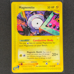 Magnemite - 91/147 - Common - Aquapolis - Pokemon Card - NM/M - Image 1