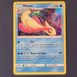 Milotic 27/111 - Crimson Invasion - Rare Holo Pokemon Card - LP - Image 1