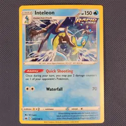 Inteleon 43/198 - Chilling Reign - Promo Cosmos Holo Pokemon Card - M / NM - Image 1