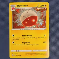 Electrode 88/264 - Fusion Strike - Promo Cosmos Holo Pokemon Card - M / NM - Image 1