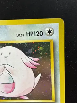 LP JAPANESE Pokemon CHANSEY Card BASE/EXPANSION PACK Set #113 HOLO RARE 1996 - Image 3