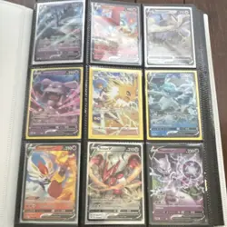 Pokemon Cardguard Binder Lot Pikachu Charizard Squirtle Bulbasaur Cards - Image 2