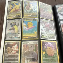 Pokemon Cardguard Binder Lot Pikachu Charizard Squirtle Bulbasaur Cards - Image 3