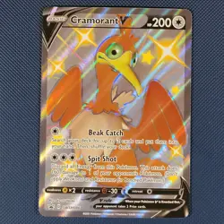 Cramorant V SWSH086 - SWSH Black Star - Promo Holo Pokemon Card - M / NM - Image 1