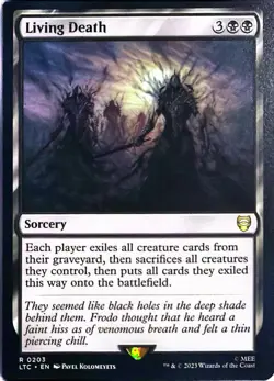 Living Death The Lord of the Rings Magic: The Gathering NM/M - Image 1