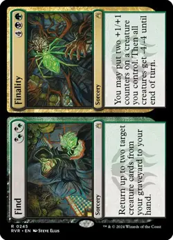 Find // Finality Ravnica Remastered MTG MAGIC SORCERY RARE O259 - Image 1