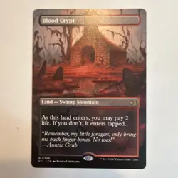 Blood Crypt (Borderless) Lorwyn Eclipsed Regular - Image 1