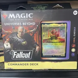 Universes Beyond: Fallout Commander Deck - Hail Caesar MTG Brand New Sealed 195166228532 - Image 1