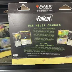 Universes Beyond: Fallout Commander Deck - Hail Caesar MTG Brand New Sealed 195166228532 - Image 4