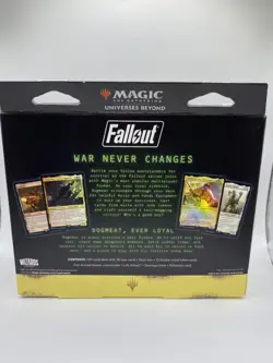 MTG Universes Beyond Fallout Scrappy Survivors Commander Deck Dogmeat NEW SEALED - Image 2