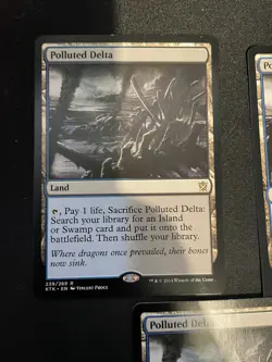 Polluted Delta Khans of Tarkir Regular (x3) - Image 3