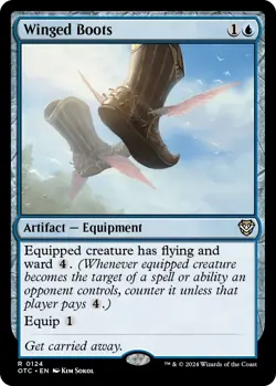 Winged Boots - 124 / English / Near Mint MTG - Image 1