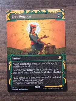 Crop Rotation - Foil Extended Art SOA NM MTG - Image 1