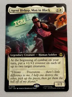 Agent Bishop, Man in Black (Extended Art) Teenage Mutant Ninja Turtles Regular - Image 1