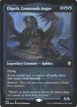 Eligeth, Crossroads Augur (Foil Etched) - Commander Legends (556) - NM Foil - Image 2