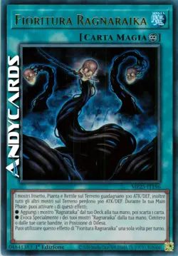 FIORITURA RAGNARAIKA • (Ragnaraika Bloom) • Ultra R • MP25 IT196 • 1Ed • Yugioh! - Image 1