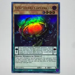 D/D Savant Copernicus - GFP2-EN076 | 1st Edition Ultra Rare YuGiOh! - Image 1