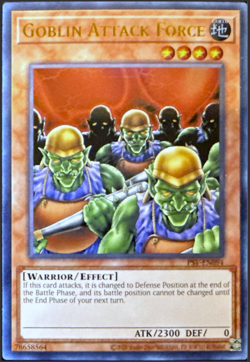 Yugioh Goblin Attack Force PSV-EN094 Ultra Rare - Unlim. Ed. - 25th Anniv.- NM/M - Image 1
