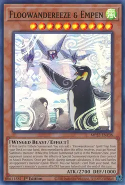 Floowandereeze & Empen [MP22-EN198] Super Rare Near Mint 1st Edition YuG - Image 1