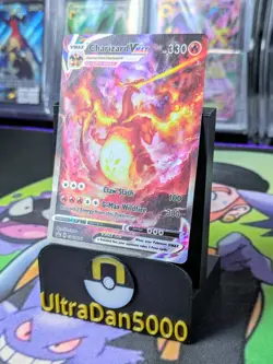 Charizard VMAX SWSH 261 Pokemon Ultra Premium Promo Holo Full Art Card - Image 2