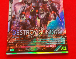 Gundam ARSENAL BASE Card DESTROY GUNDAM BANDAI JAPAN FQ02-023(M) - Image 4