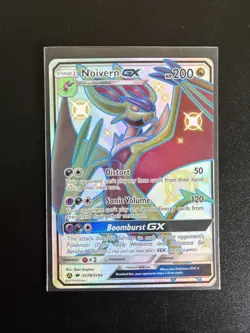 Noivern GX Full Art Shiny Vault Pokemon Card SV78/SV94 Sun Moon Hidden Fates - Image 1