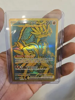Koraidon ex 254/198 - Gold Secret Rare - Scarlet & Violet Pokemon Card Near Mint - Image 1