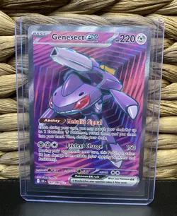 Genesect EX #161/086 - Full Art English Holo Card SV: Black Bolt Pokemon TCG - Image 1