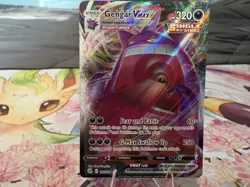 Gengar Vmax 157/264 Fusion Strike NM Full Art Ultra Rare Pokemon Card - Image 1