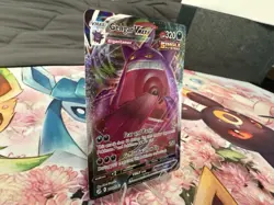 Gengar Vmax 157/264 Fusion Strike NM Full Art Ultra Rare Pokemon Card - Image 3